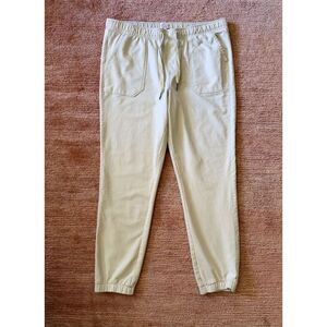 Weatherproof Vintage Khaki Jogger Pants Elastic Waist Men’s Size L